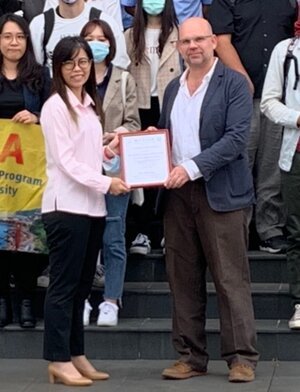 Guest Lecture & Field Trip Mr. Lucas Lanski & HCP Pump Manufacturer Co., Ltd圖片