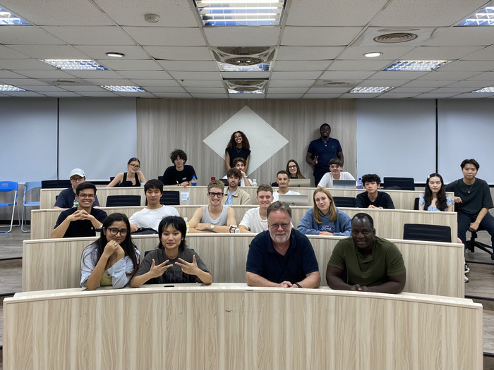 【SPEECH】Understanding Trade Policies and Challenges for Developing Nations: Guest Lecture by Professor Dramane Germain ThiombianoImage